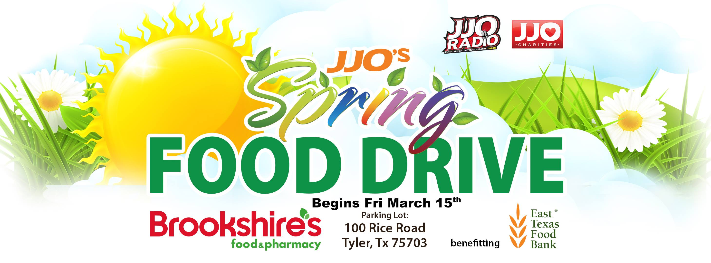 JJO Spring Food Drive Promo (Image)