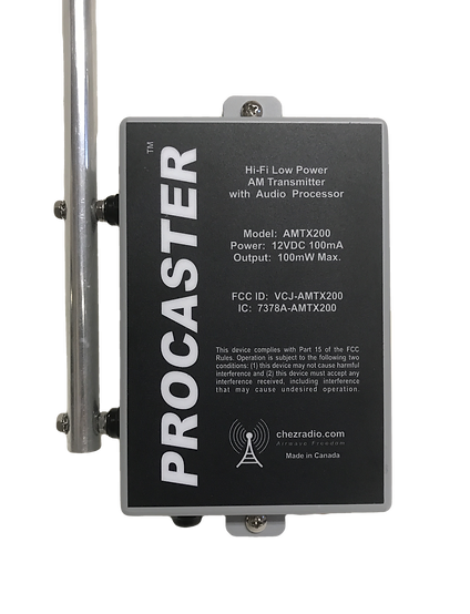 Procaster AM Transmitter (Photo)