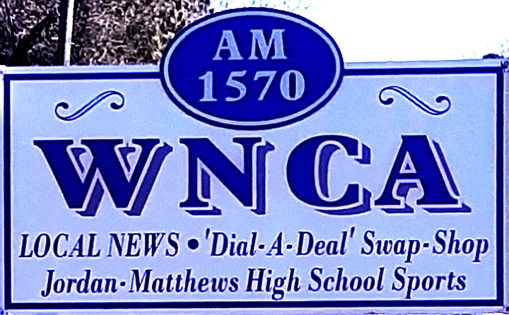 WNCA-DB 1570 AM Radio (Station Sign Photo)